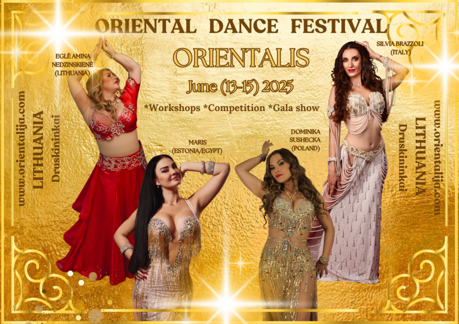 Tarptautinis rytietiškų šokių festivalis "ORIENTALIS-2025"