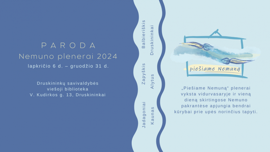 ,,Nemuno plenerai 2024''