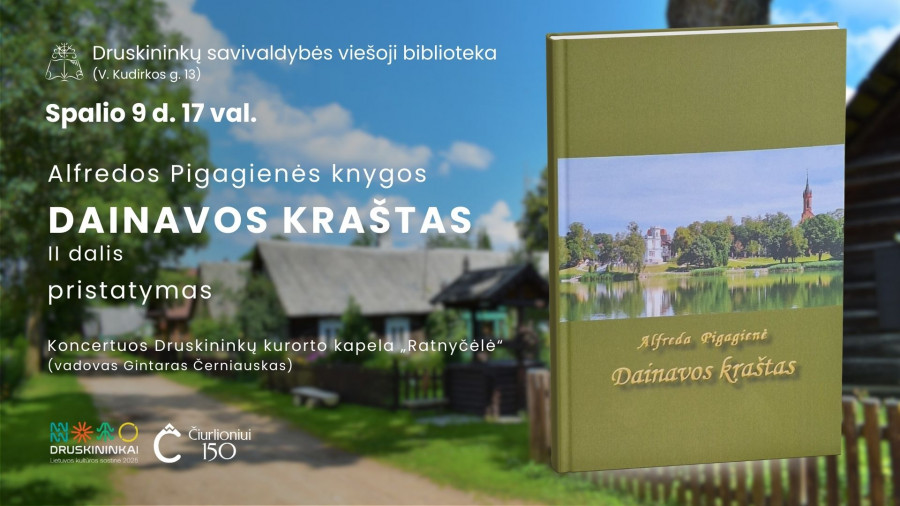Alfredos Pigagienės knygos ,, Dainavos kraštas'' 2 dalies sutiktuvės
