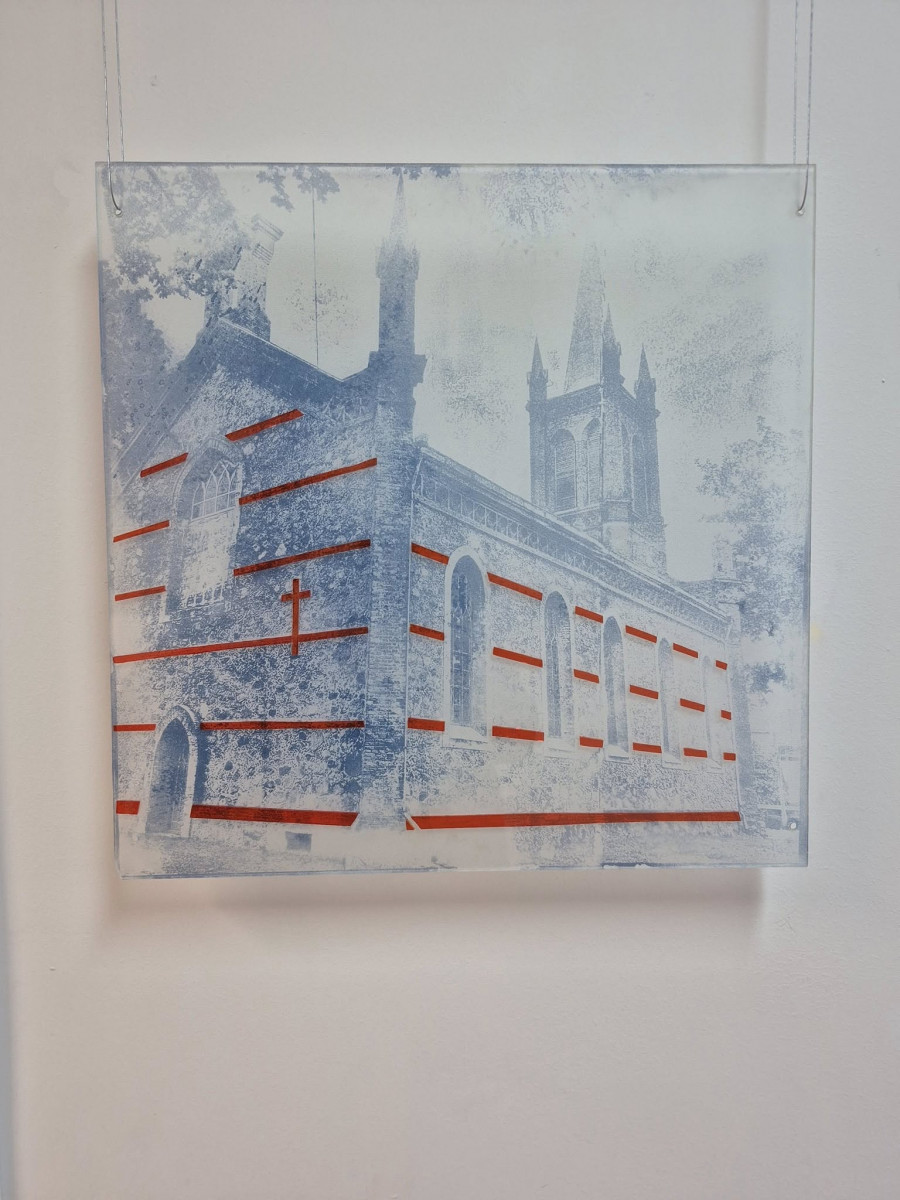 ROMARIKA PIKELIENĖ’S EXHIBITION'S  "BETWEEN STONE AND LIGHT: SIGNS OF THE SEVEN DIOCESES" OPENING