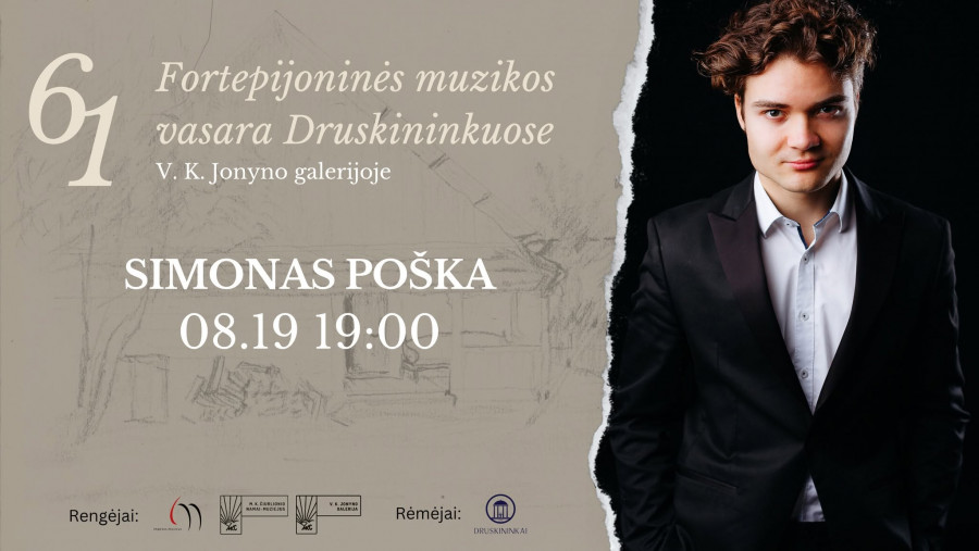 61 Fortepijoninė vasara | SIMONAS POŠKA