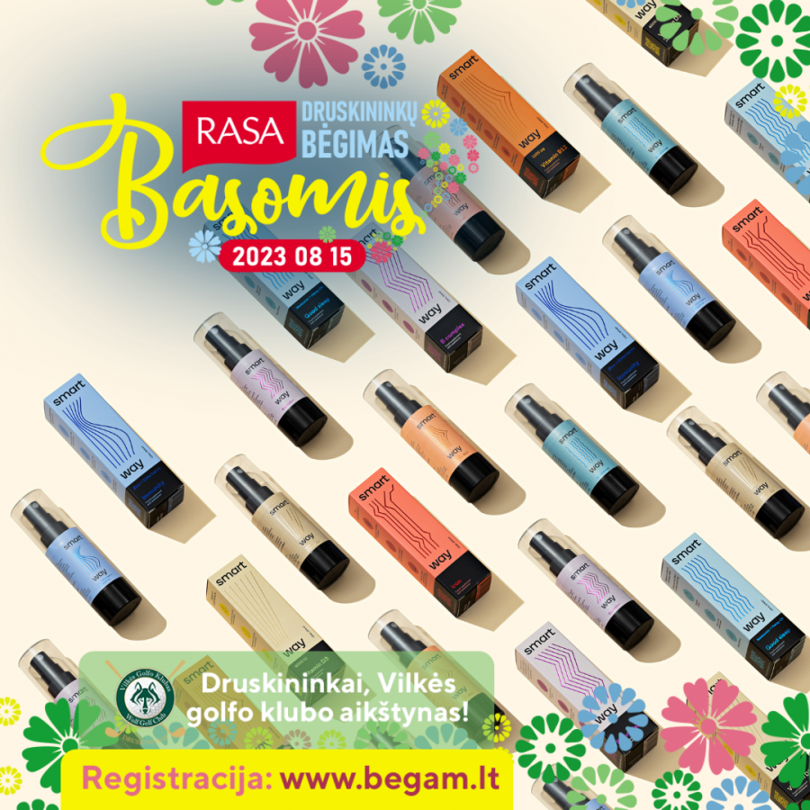 RASA bėgimas basomis