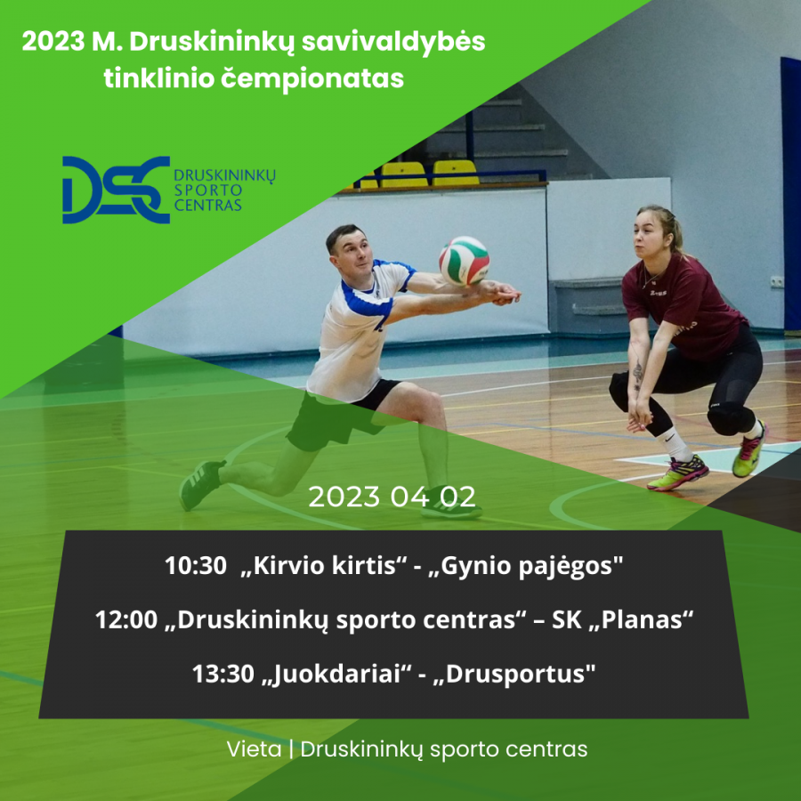2023 m. Druskininkų savivaldybės tinklinio čempionatas