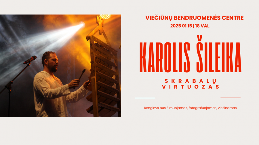 Skrabalų virtuozas Karolis Šileika