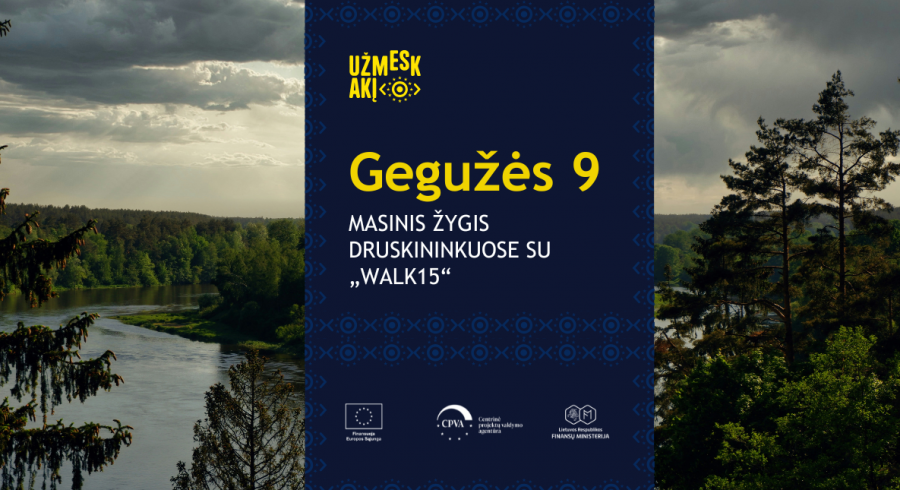 Žygis Druskininkuose | UžmESk akį su Walk15