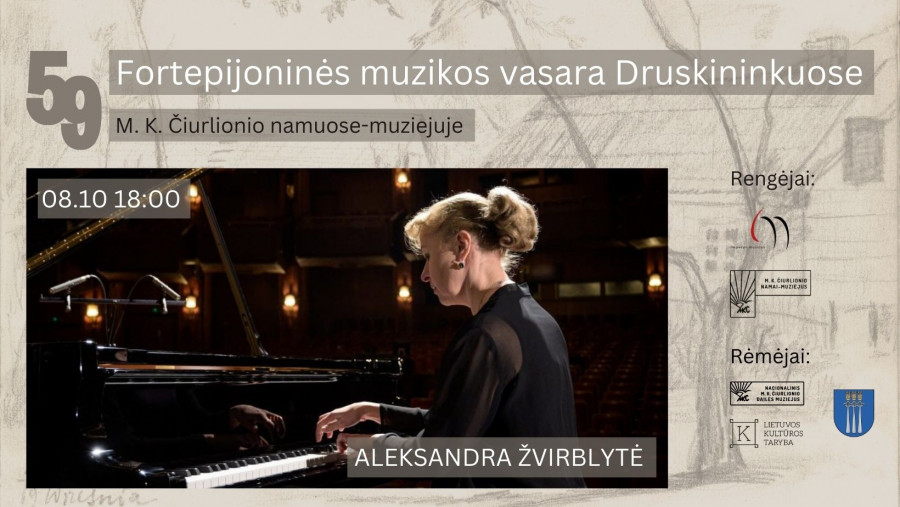 59 Fortepijoninė vasara | Pianistė Aleksandra Žvirblytė