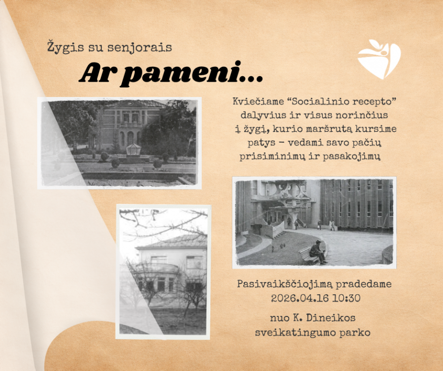 Žygis su senjorais "Ar pameni..."