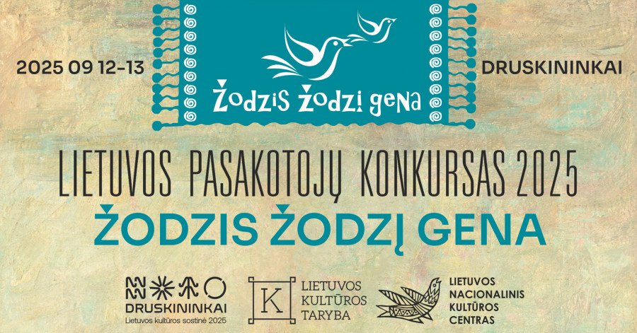 Lietuvos pasakotojų konkursas „Žodzis žodzį gena“